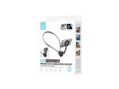 Techancy Suporte Magnetico de Pescoco TI2347 para Telemovel e Camara, Braco Flexivel 70cm, Maos Livr Techancy Suporte Magnetico de Pescoco TI2347 para Telemovel e Camara, Braco Flexivel 70cm, Maos Livr