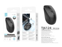 TECHANCY TJ6124 2.4 GHz Silent Wireless Mouse with USB Receiver