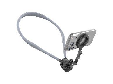 Techancy Suporte Magnetico de Pescoco TI2347 para Telemovel e Camara, Braco Flexivel 70cm, Maos Livr Techancy Suporte Magnetico de Pescoco TI2347 para Telemovel e Camara, Braco Flexivel 70cm, Maos Livr