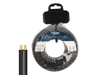 Cabo paralelo 2x0,75mm� preto 5m.