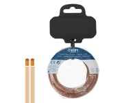 Cabo paralelo 2x0,75mm� transparente 15m.