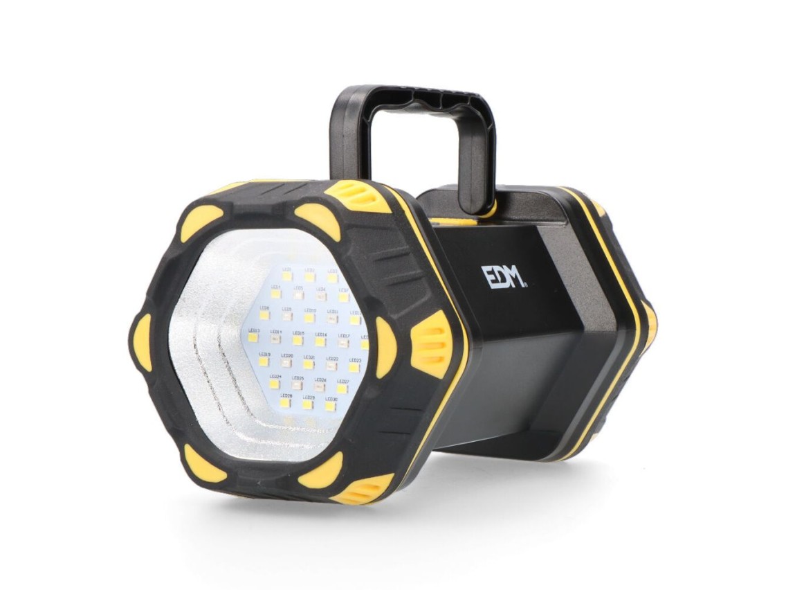 Titan guard led hand torch, rechargeable, 3 light spots