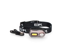 Lanterna led frontal recarregável, 2 leds, 400 lm, 5 w, 63 x 25 x 33 mm Lanterna led frontal recarregável, 2 leds, 400 lm, 5 w, 63 x 25 x 33 mm