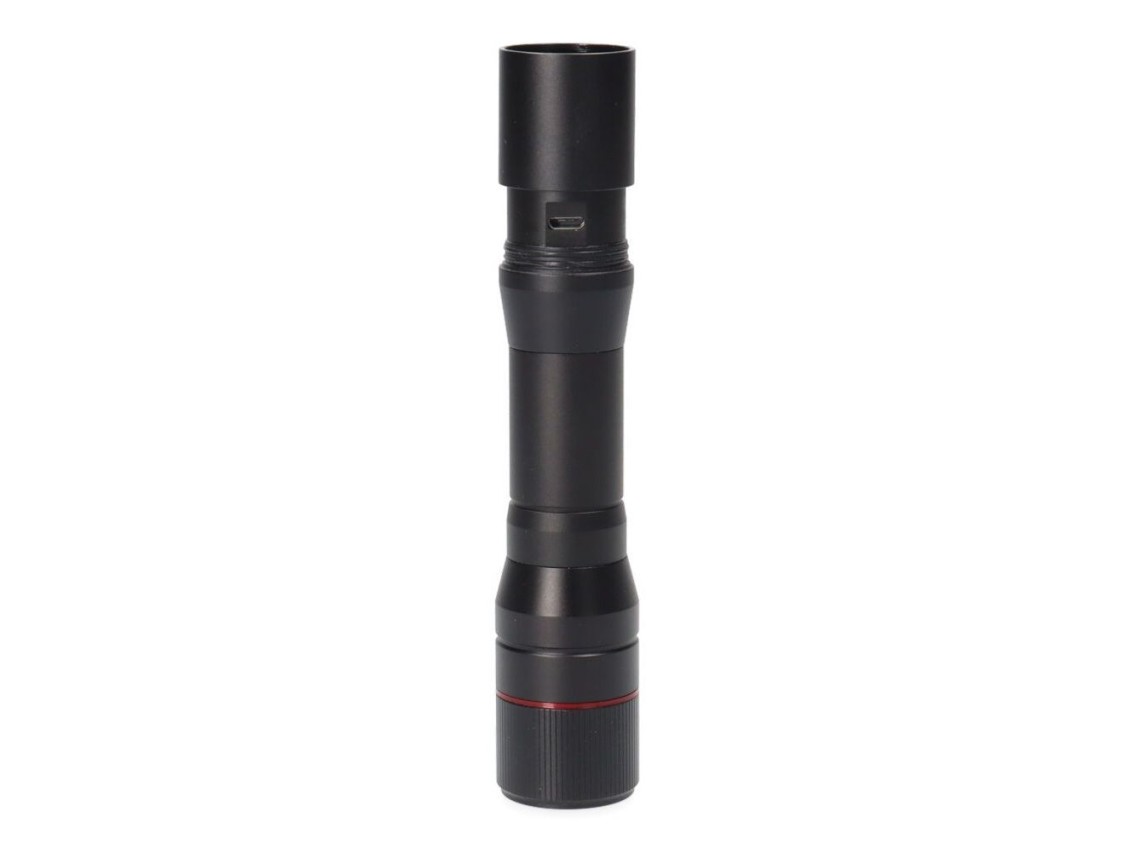 Lanterna de 1 led wild force kv2 20w 1800 lm, corpo alumínio, recarregável, power bank