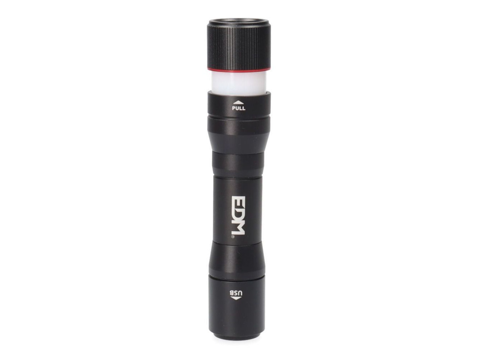 Lanterna de 1 led wild force kv2 20w 1800 lm, corpo alumínio, recarregável, power bank