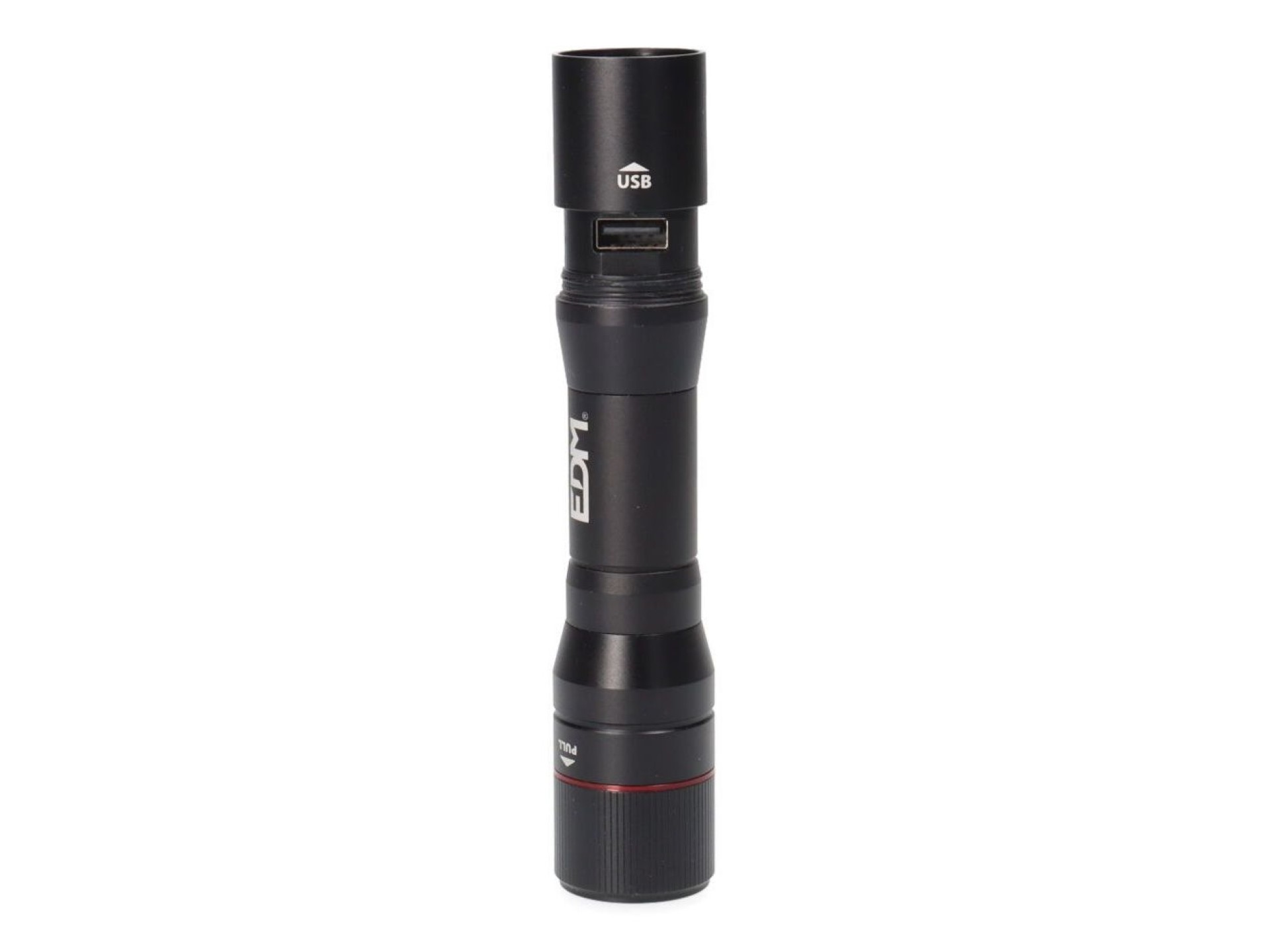 Lanterna de 1 led wild force kv2 20w 1800 lm, corpo alumínio, recarregável, power bank