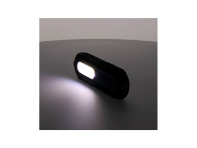 Lanterna de trabalho true work f2 led recarreg�vel true work f2 com usb, com gancho, clip, �m� e sup