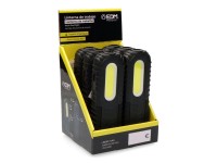 Rechargeable led work light true work f2 with usb, with hook, clip, magnet and support. cob 5 w 300 