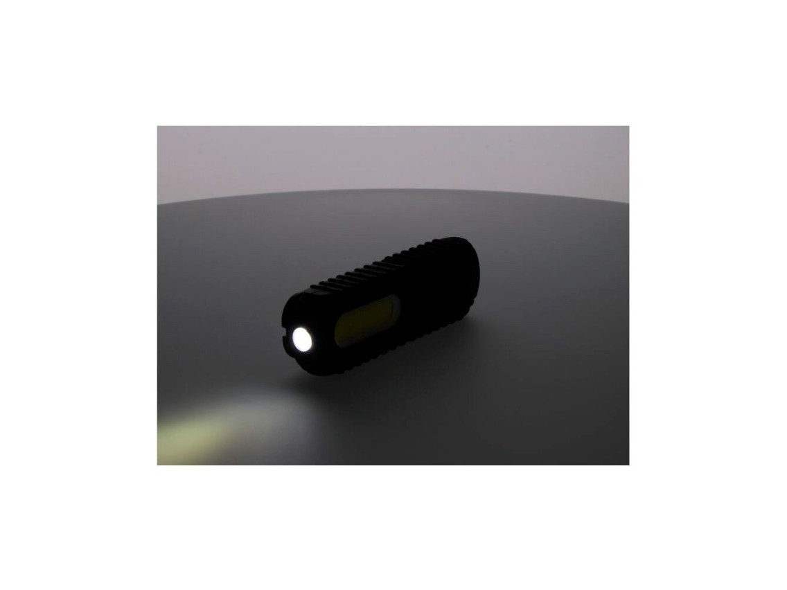 Rechargeable led work light true work f2 with usb, with hook, clip, magnet and support. cob 5 w 300 