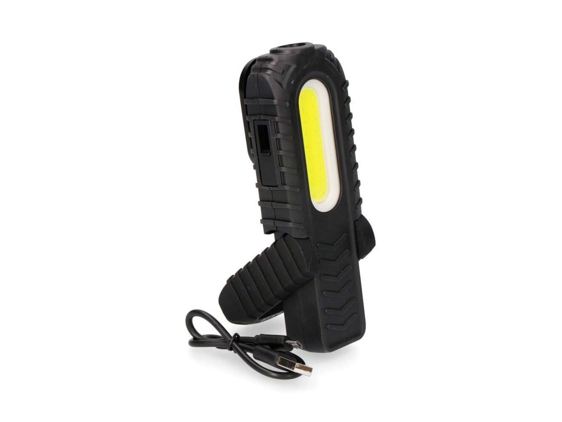 Rechargeable led work light true work f2 with usb, with hook, clip, magnet and support. cob 5 w 300