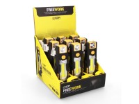 Lanterna led xl free work, dupla função com gancho + íman 3 x aaa (pilhas incluídas) Lanterna led xl free work, dupla função com gancho + íman 3 x aaa (pilhas incluídas)