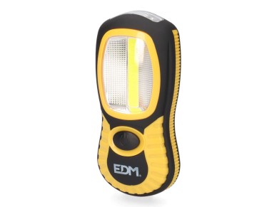 Lanterna led xl work force, dupla fun��o com gancho + �man 3 x aaa (pilhas inclu�das)