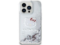 Capa Hello Kitty com glitter líquido e pingente em formato de cabeça de gatinho para iPhone 15 Pro - Capa Hello Kitty com glitter líquido e pingente em formato de cabeça de gatinho para iPhone 15 Pro -