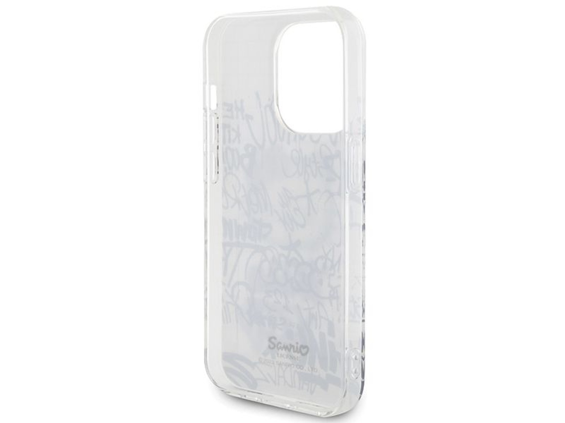 Funda Hello Kitty IML Kitty On Bricks Graffiti para iPhone 14 Pro - blanca