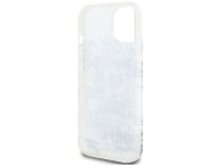 Hello Kitty IML Kitty On Bricks Graffiti case for iPhone 15 - white