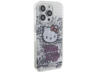 Hello Kitty IML Kitty On Bricks Graffiti case for iPhone 15 Pro - white Hello Kitty IML Kitty On Bricks Graffiti case for iPhone 15 Pro - white