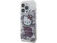 Funda Hello Kitty IML Kitty On Bricks Graffiti para iPhone 15 Pro Max - blanca Funda Hello Kitty IML Kitty On Bricks Graffiti para iPhone 15 Pro Max - blanca