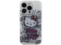 Funda Hello Kitty IML Kitty On Bricks Graffiti para iPhone 15 Pro Max - blanca Funda Hello Kitty IML Kitty On Bricks Graffiti para iPhone 15 Pro Max - blanca