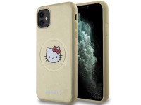 Hello Kitty Leather Kitty Head MagSafe case for iPhone 11 / Xr - gold Hello Kitty Leather Kitty Head MagSafe case for iPhone 11 / Xr - gold