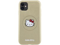 Hello Kitty Leather Kitty Head MagSafe case for iPhone 11 / Xr - gold Hello Kitty Leather Kitty Head MagSafe case for iPhone 11 / Xr - gold