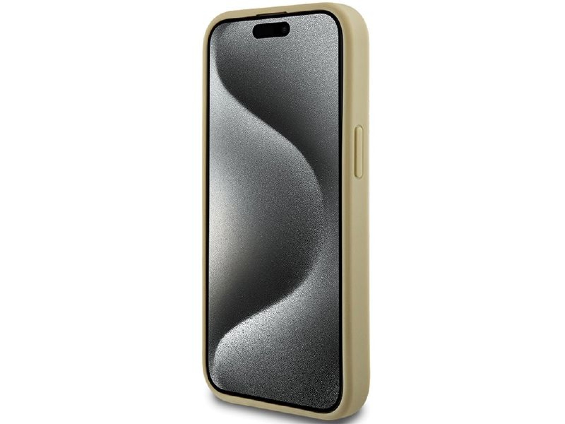 Hello Kitty Leather Kitty Head MagSafe case for iPhone 14 - gold