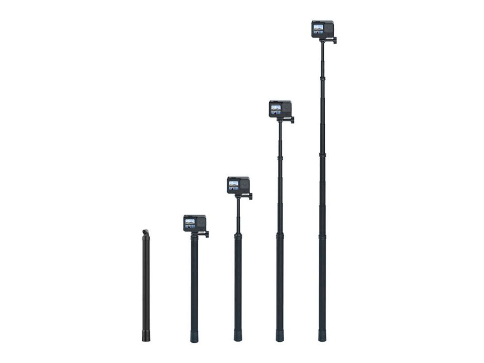 Selfie Stick 2.7M TELESIN carbon fiber for sports cameras