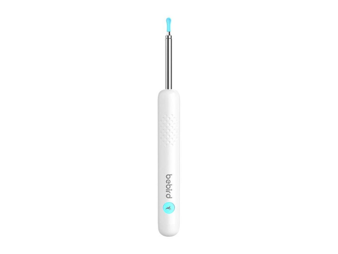 Vareta de limpeza auricular visual inteligente Bebird R1 branca