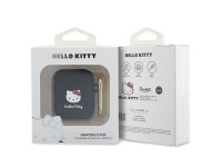Hello Kitty Silicone 3D Kitty Head case for AirPods 1/2 - black Hello Kitty Silicone 3D Kitty Head case for AirPods 1/2 - black