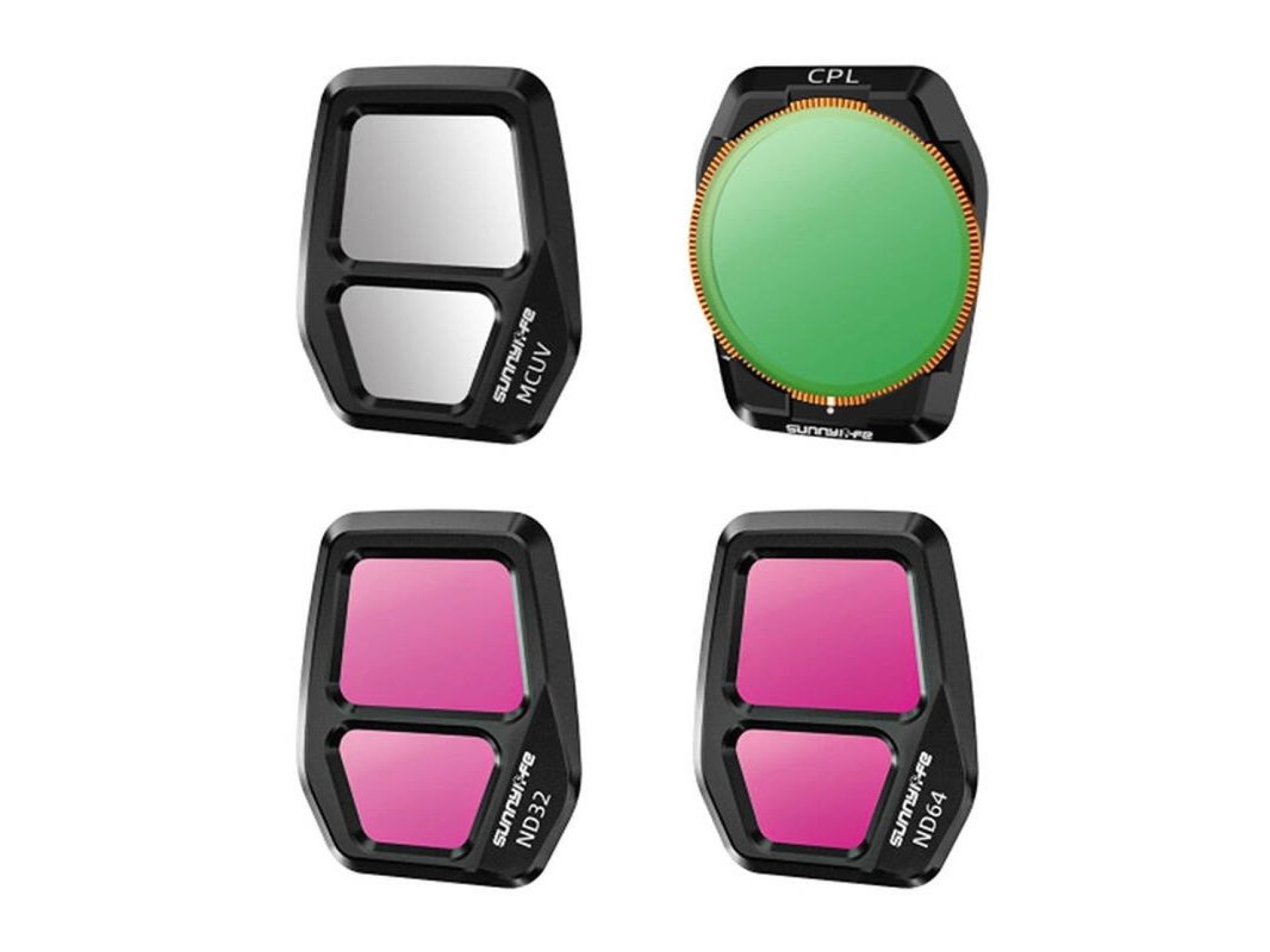 Conjunto de 4 filtros de lente Sunnylife A3S-FI928 para AIR 3S