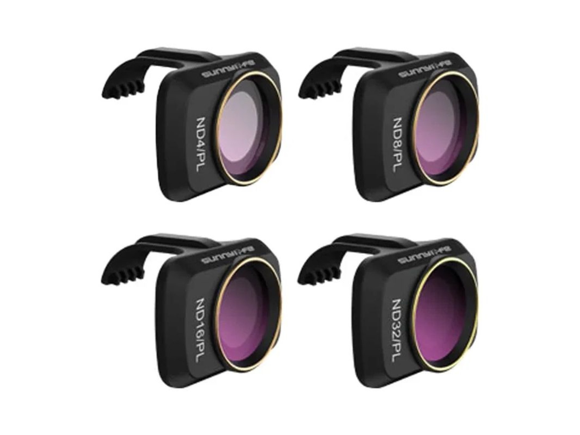 Juego de 4 filtros ND-PL 4/8/16/32 Sunnylife para DJI Mini 2 SE / Mini 2 (MM-FI9255)