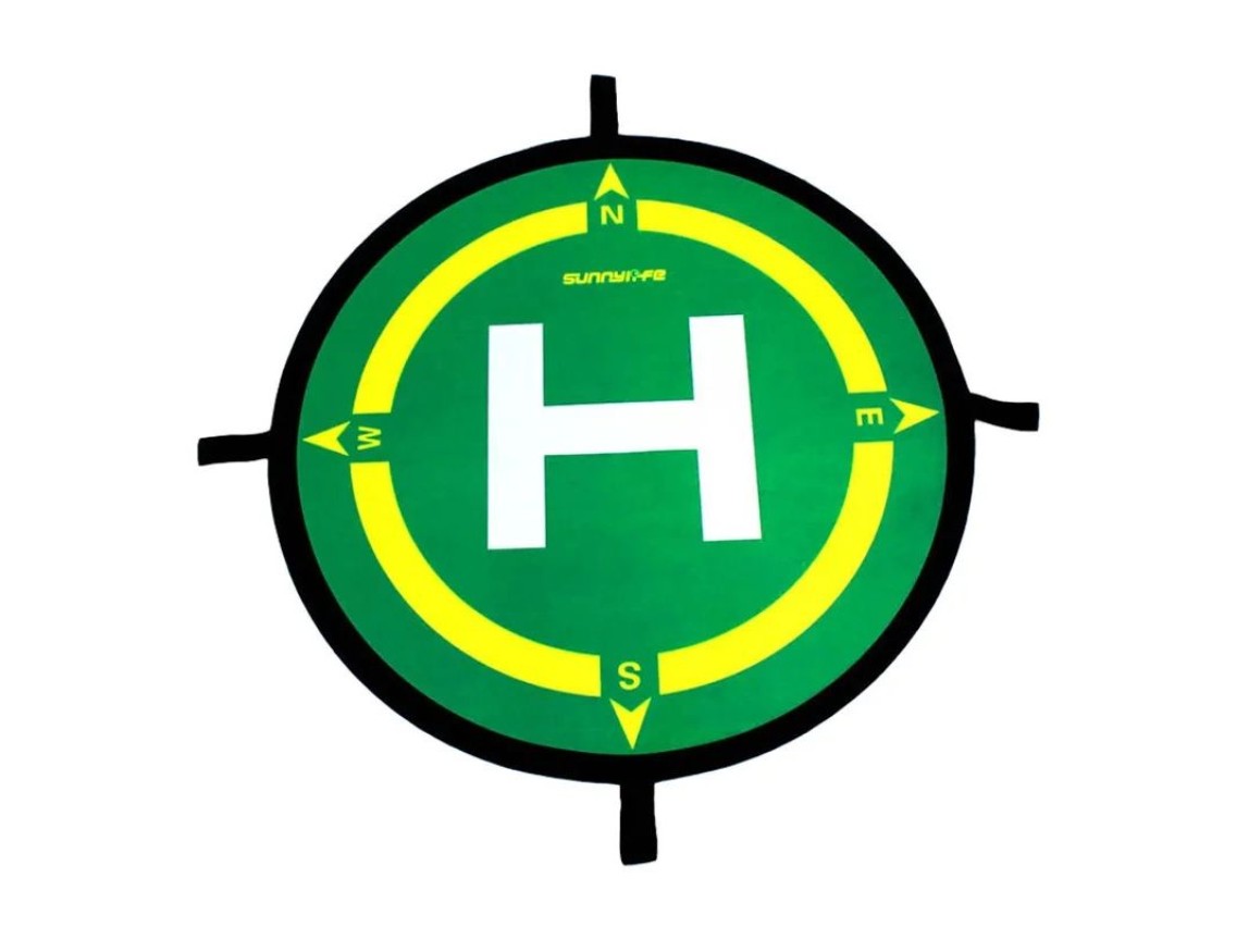 Plataforma de pouso Sunnylife para drones com 50 cm de distância para direções geográficas (DJI-TJP0