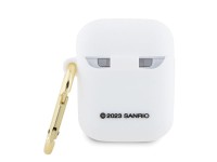 Hello Kitty Silicone 3D Kitty Head case for AirPods 1/2 - white Hello Kitty Silicone 3D Kitty Head case for AirPods 1/2 - white