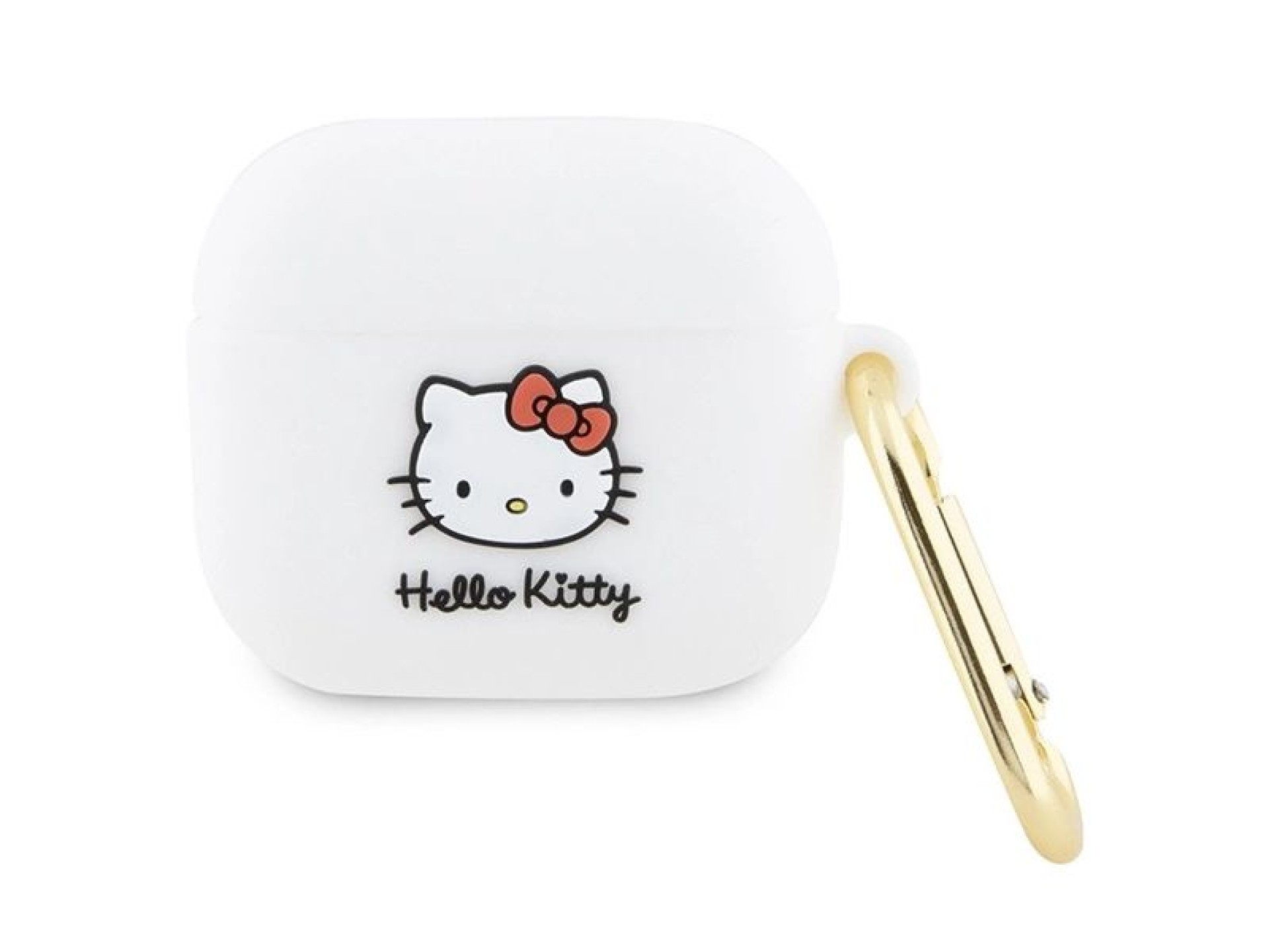 Hello Kitty Silicone 3D Kitty Head case for AirPods 3 - white