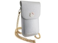 Hello Kitty Leather Metal Logo Chain bag - silver Hello Kitty Leather Metal Logo Chain bag - silver