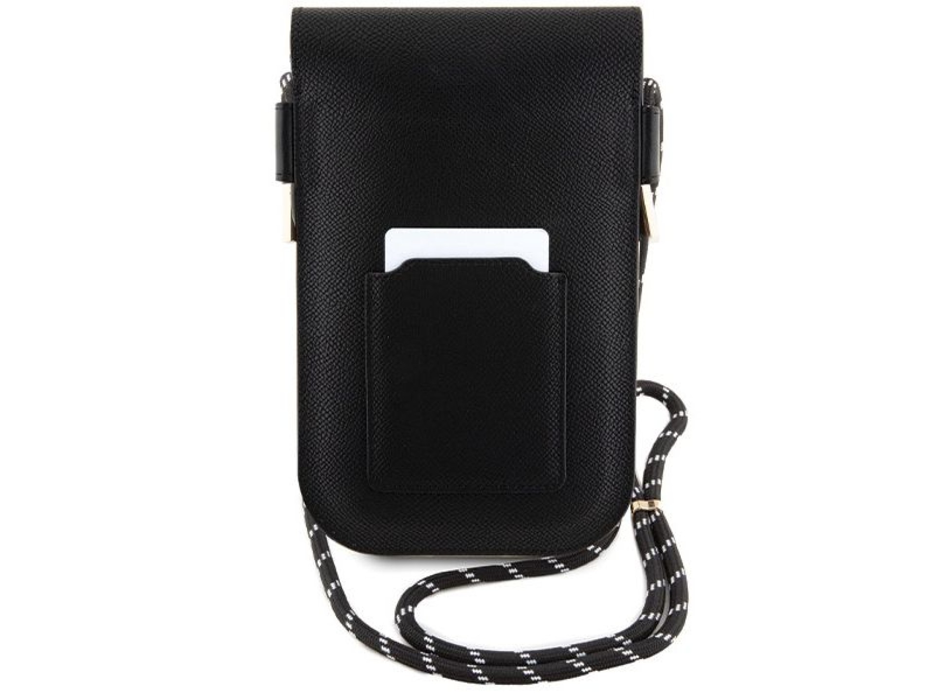 Hello Kitty Leather Hiding Kitty Cord bag - black