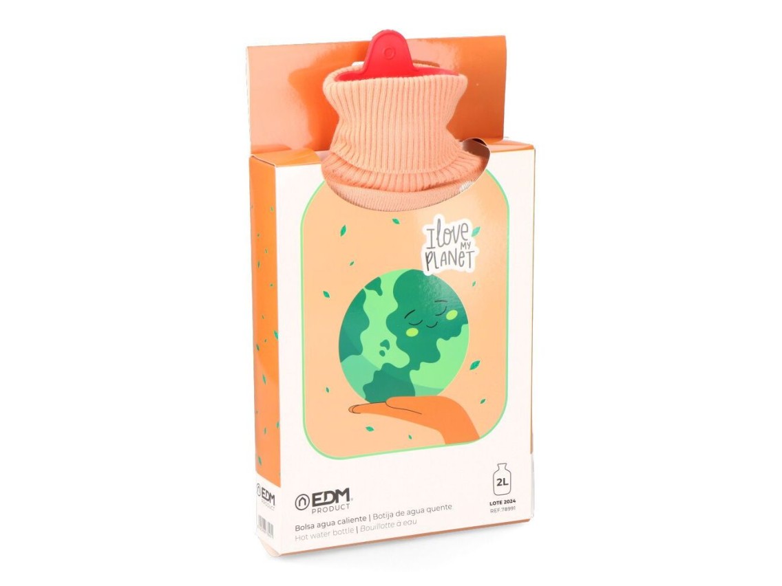 Botija de �gua quente 2 l modelo cuidar do planeta