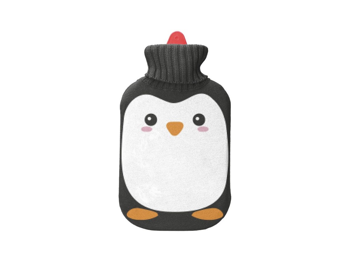 Bolsa de agua caliente 2 l modelo pingüino