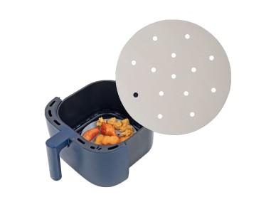 Papel vegetal para air fryer �17cm edm pack 100 uni.