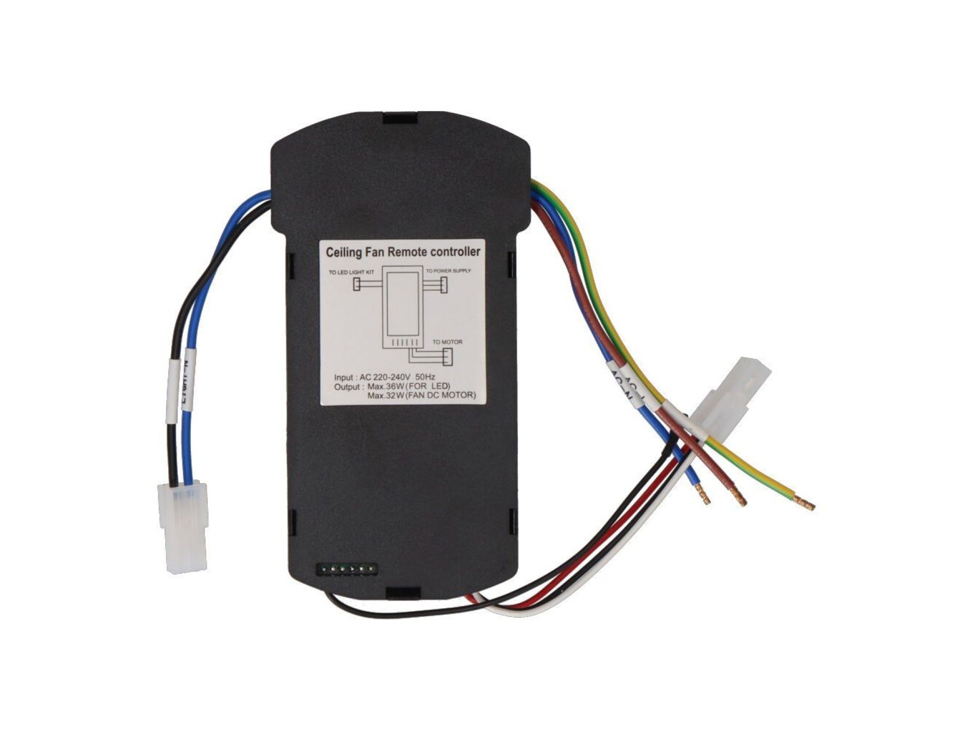 Replacement remote control for baltic 33819 edm fan