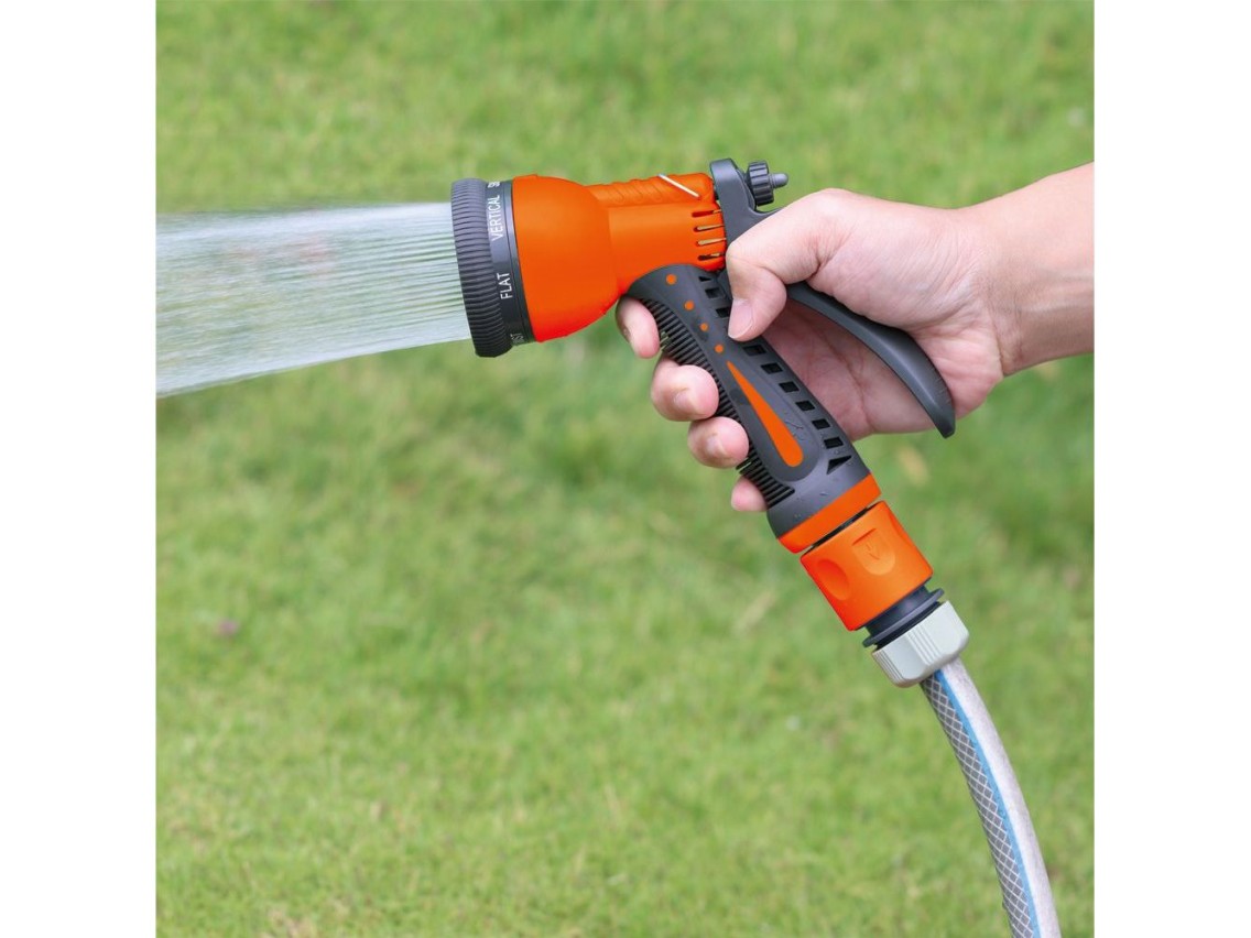 Multifunction irrigation gun with 7 functions