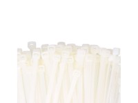 Abraçadeiras de nylon de alta qualidade, cor natural, 550 x 8,0 mm, pacote, 100 un Abraçadeiras de nylon de alta qualidade, cor natural, 550 x 8,0 mm, pacote, 100 un