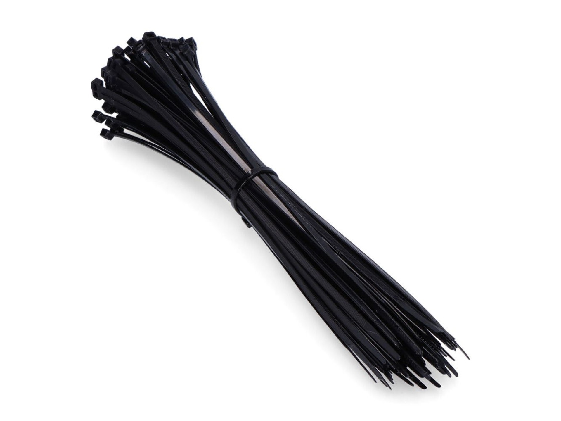 Abraçadeiras de nylon de alta qualidade, pretas, 550 x 8,0 mm, pacote, 100 un