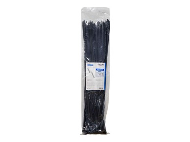 Abra�adeiras de nylon de alta qualidade, pretas, 1030 x 12,7 mm, pacote, 100 un