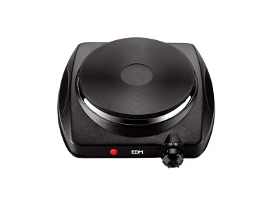 Black electric cooker 1400w 1 fire ce/a13 edm Black electric cooker 1400w 1 fire ce/a13 edm