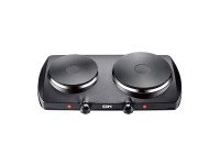 Cocina electrica 2 fuegos ce/a13 1400 w negra