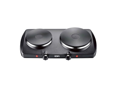 Cocina electrica 2 fuegos ce/a13 1400 w negra Cocina electrica 2 fuegos ce/a13 1400 w negra