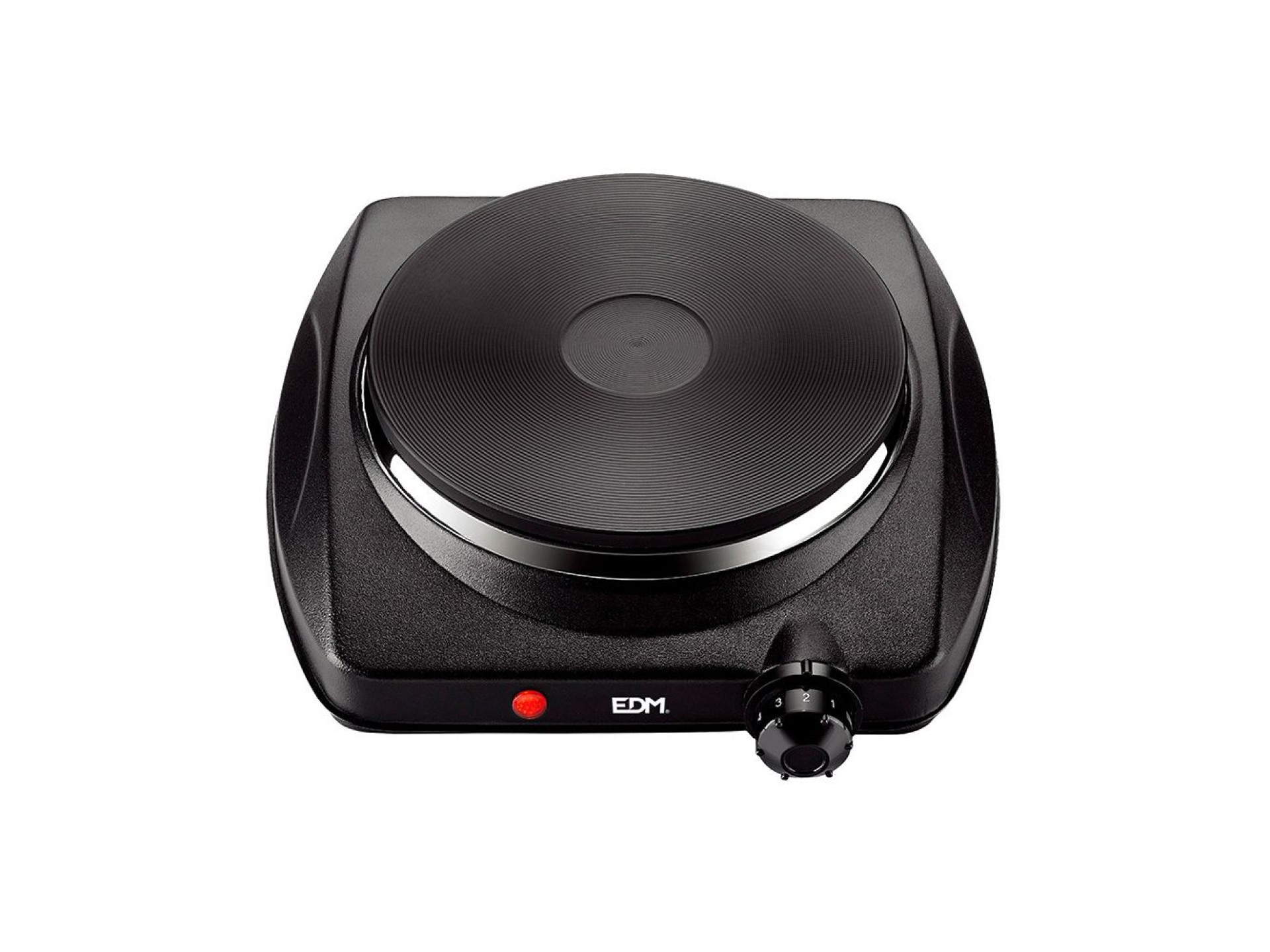 Cozinha eletrica preta 1400w 1 fogo ce/a13 edm