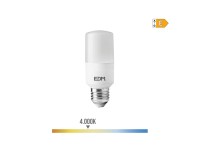 Bombilla tubular led e27 10 w 1100 lm 4000 k luz dia ø4 x 10,7 cm Bombilla tubular led e27 10 w 1100 lm 4000 k luz dia ø4 x 10,7 cm