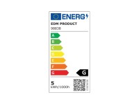 Bombilla vela led e27 5 w 400 lm 6400 k luz fria ø3,5 x 10 cm Bombilla vela led e27 5 w 400 lm 6400 k luz fria ø3,5 x 10 cm
