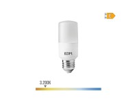 Led tubular bulb e27 10w 1100lm 3200k warm light �4x10,7cm edm